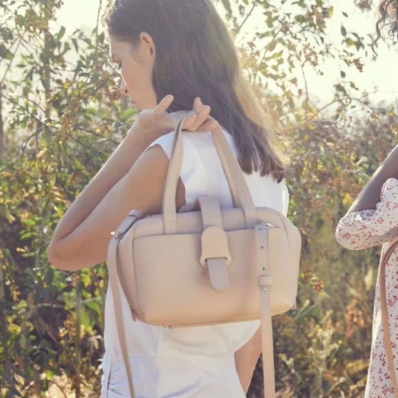 Senreve Mini Doctor Bag | Dolce Leather | Butterscotch - Picture 14 of 14